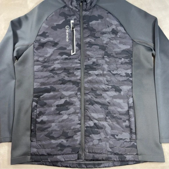 Sunice Hamilton Hybrid Climaloft Lightweight Thermal Stretch Jacket Men Sz L - Picture 2 of 11